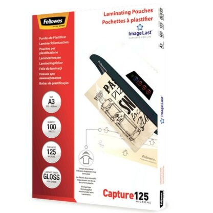 Laminating Pouches Fellowes 100 Τεμάχια Διαφανές A3 (5 Μονάδες)