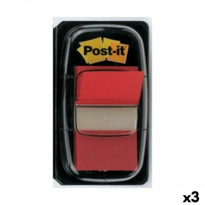 Συγκολλητικές Σημειώσεις Post-it Index 25 x 43 mm Κόκκινο (3 Μονάδες)