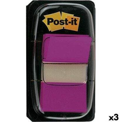 Συγκολλητικές Σημειώσεις Post-it Index 25 x 43 mm Βιολετί (3 Μονάδες)