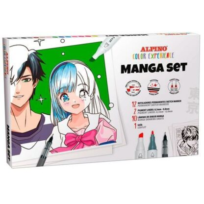 Σετ Μαρκαδόροι Alpino Manga Color Experience (8 Μονάδες)