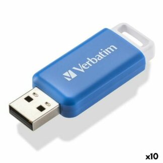 Στικάκι USB Verbatim V3 Store 'n' Go Μαύρο 64 GB (x10)