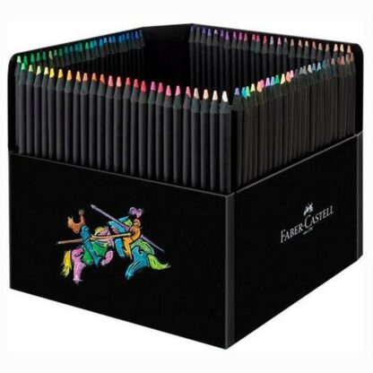 Χρωματιστά μολύβια Faber-Castell Black Edition Πολύχρωμο (x6)