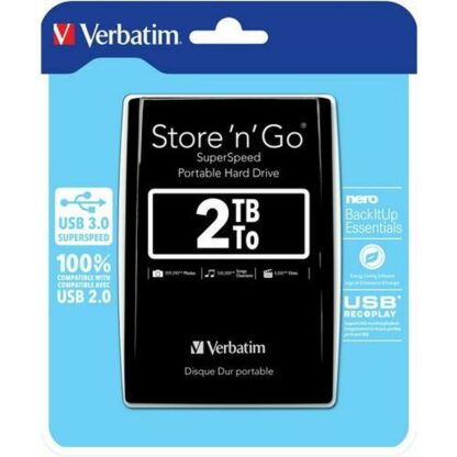 Εξωτερικός Σκληρός Δίσκος Verbatim Store n Go 2 TB