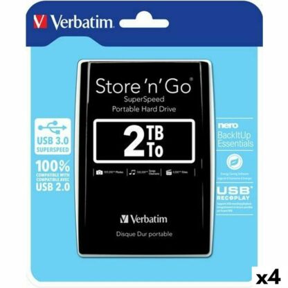 Εξωτερικός Σκληρός Δίσκος Verbatim Store n Go 2 TB