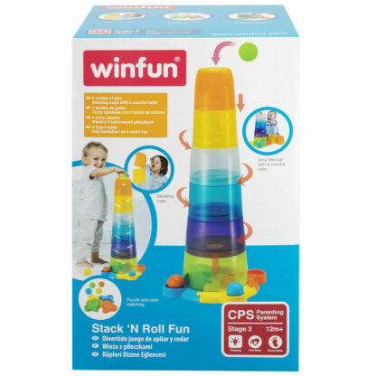 Στοιβαζόμενα Mπλοκ Winfun 4 Μονάδες 23 x 61 x 23 cm