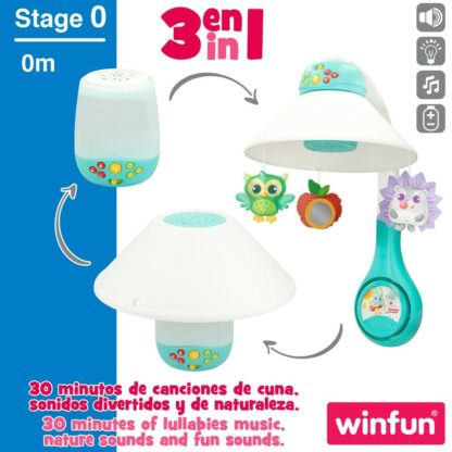 Προβολέας και Κινητό Winfun Πλαστική ύλη 46 x 49 x 30 cm (x2)