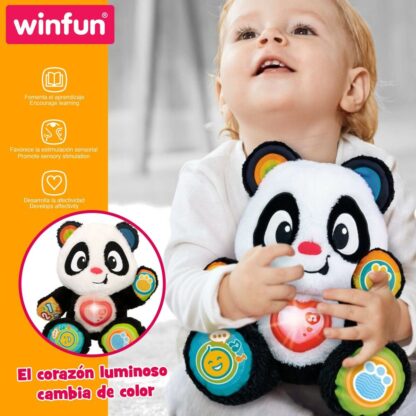 Παιδικό παιχνίδι Winfun Αρκούδα Πάντα 27 x 33 x 14 cm (4 Μονάδες)