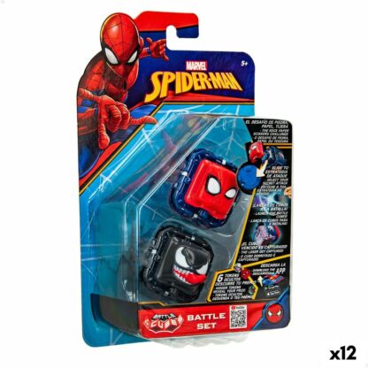 Παιχνίδι των δεξιοτήτων Spider-Man Battle Cubes (12 Μονάδες)