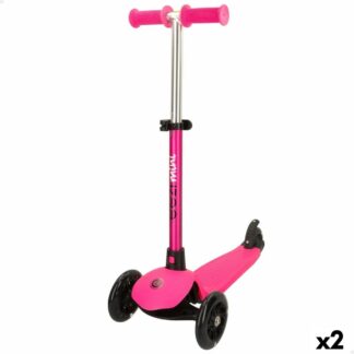 Scooter Eezi Μαύρο x2