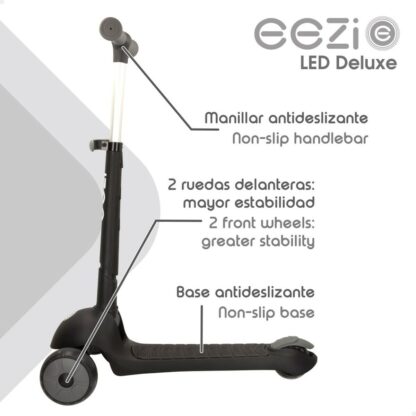 Scooter Eezi Μαύρο x2