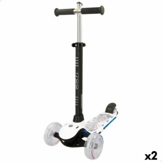 Scooter Eezi Μαύρο x2