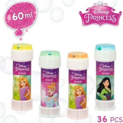 Φούσκες Disney Princess 60 ml 3,8 x 11,5 x 3,8 cm (216 Μονάδες)