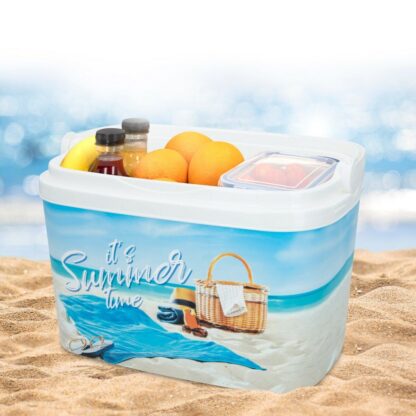 Σετ Πινγκ-Πονγκ Aktive Summer Beach Πλαστική ύλη 6 L 29 x 20 x 19,5 cm (8 Μονάδες)