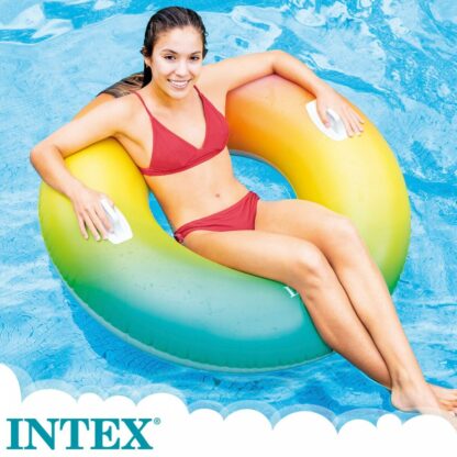 Φουσκωτή ρόδα Intex Εφέ ξεθωριασμένου Ø 122 cm 122 x 122 cm (x6)