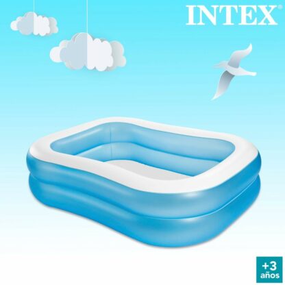 Φουσκωτή Πισίνα Intex Μπλε Λευκό Μπλε/Λευκό 540 L 203 x 48 x 152 cm (3 Μονάδες)