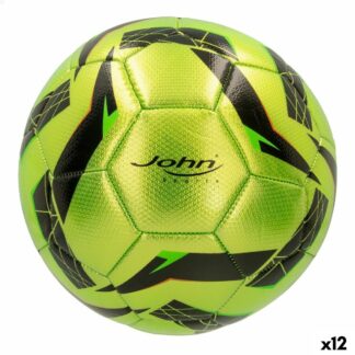 Μπάλα Ποδοσφαίρου John Sports World Star 5 Ø 22 cm Συνθετικό Δέρμα (12 Μονάδες)