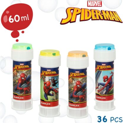 Φούσκες Spider-Man 60 ml 3,8 x 11,5 x 3,8 cm (216 Μονάδες)