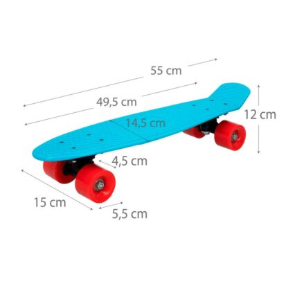 Skateboard Colorbaby Μπλε (x6)