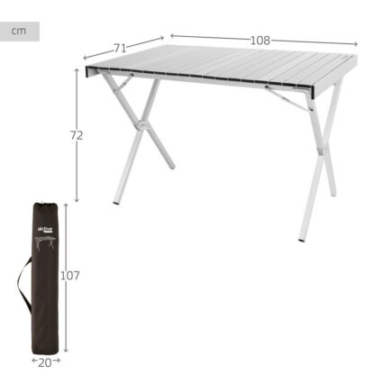 Πτυσσομενο τραπεζακι Aktive 108 x 72 x 71 cm (x2)