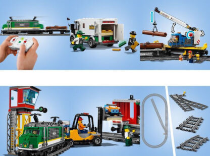 Lego City Cargo Train για 6 - 12 Ετών 1226τμχ Κωδικός: 60198