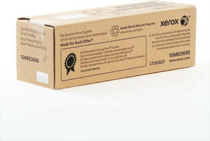 Xerox 106R03690 Γνήσιο Toner Laser Εκτυπωτή Κυανό High Capacity 4300 Σελίδων