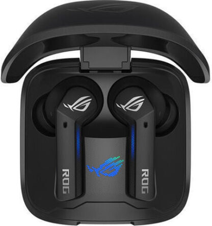 Asus ROG Cetra SpeedNova In-ear Bluetooth Handsfree Ακουστικά με Αντοχή στον Ιδρώτα και Θήκη Φόρτισης Midnight Black