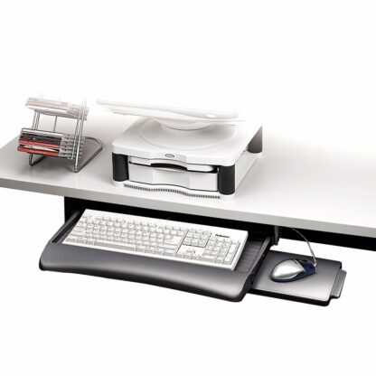 Fellowes Underdesk Keyboard Manager - Πληκτρολόγιο 93804 Γραφίτης