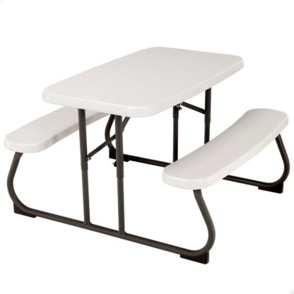 Lifetime Kid"s Picnic Table - Παιδικό Tραπέζι Κρεμ Εύκαμπτο Πικ-Νικ 82,5 x 53,5 x 90 cm Χάλυβας Πλαστική ύλη