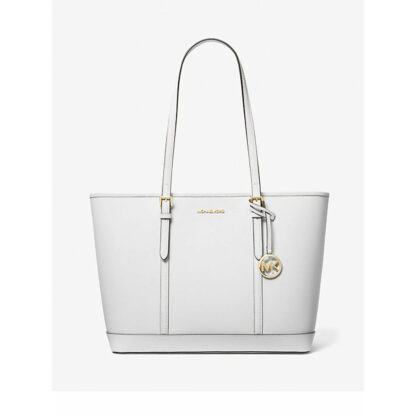 Γυναικεία Τσάντα Michael Kors 35F0GTVT9L-OPTIC-WHITE Λευκό 45 x 29 x 16 cm