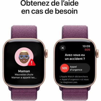 Smartwatch Apple Μωβ Χρυσός Ροζ