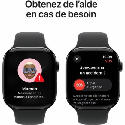 Smartwatch Apple Μαύρο 46 mm