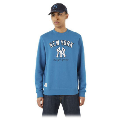 Ανδρικό  Φούτερ χωρίς Κουκούλα New Era MLB Heritage New York Yankees Μπλε