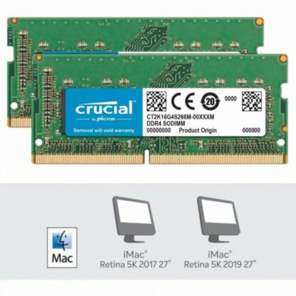 Μνήμη RAM Crucial CT2K16G4S266M 32 GB 2666 MHz CL19 DDR4