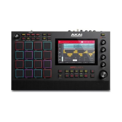 KAI Professional MPC Live II Battery Powered Drum Machine and Sampler With Built in Speakers, Beat Pads, Synth Engines and Touch Display - Τραπέζι Μίξης Akai LIVE