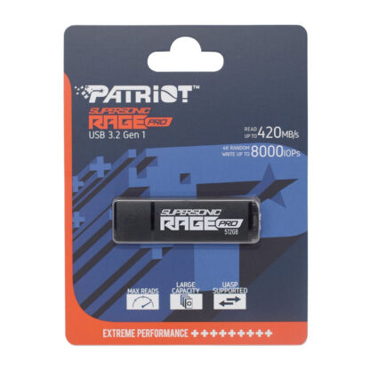 Στικάκι USB Patriot Memory PEF512GRGPB32U Μαύρο 512 GB