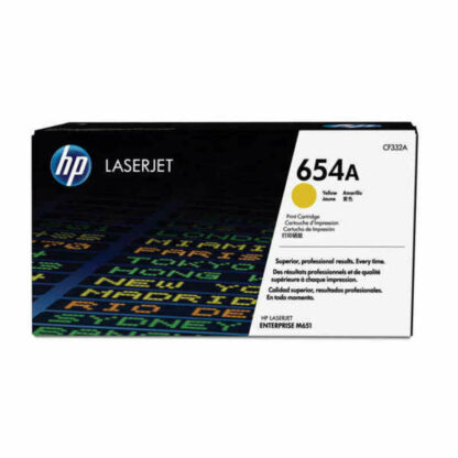 Γνήσιο Toner HP 654A Κίτρινο