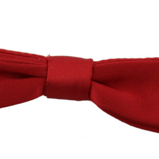 Dolce & Gabbana - Opulent Gold Silk Tied Bow Tie