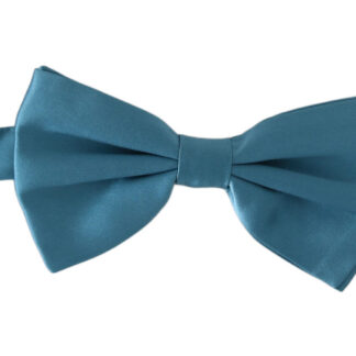 Dolce & Gabbana - Elegant White Silk Bow Tie