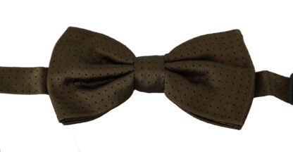 Dolce & Gabbana - Elegant Silk Polka Dot Bow Tie