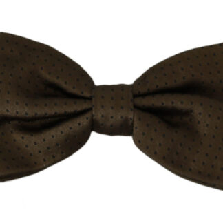 Dolce & Gabbana - Elegant Navy Silk Bow Tie