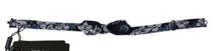 Dolce & Gabbana - Elegant Navy Silk Bow Tie