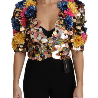 Dolce & Gabbana - Enchanted Sicily Crystal-Embellished Jacket