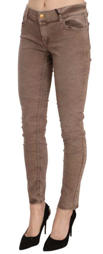 CYCLE - Chic Brown Slim Fit Skinny Jeans