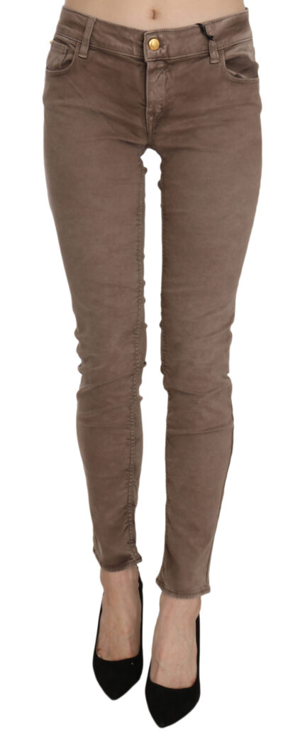 CYCLE - Chic Brown Slim Fit Skinny Jeans