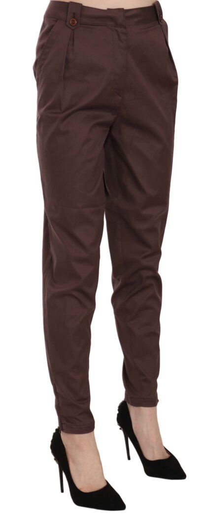 Just Cavalli - High Waist Tapered Chic Formal Pants