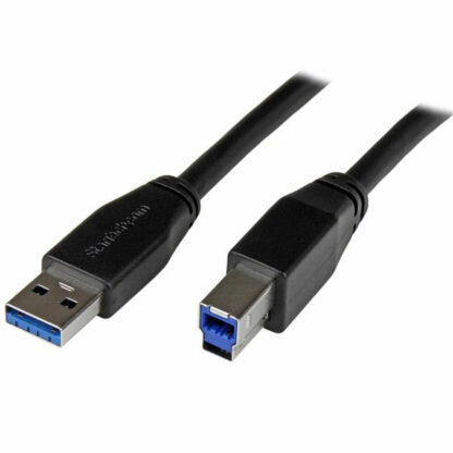 Καλώδιο USB A σε USB B Startech USB3SAB5M Μαύρο