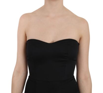 John Richmond - Enchanting Black Maxi Flare Dress