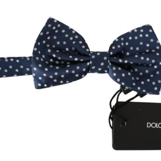 Dolce & Gabbana - Elegant Bordeaux Silk Bow Tie