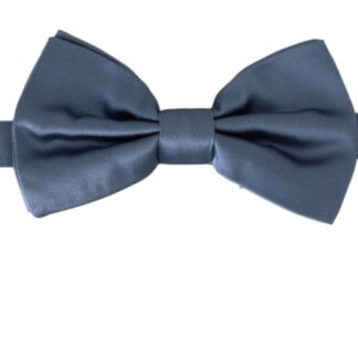 Dolce & Gabbana - Elegant Bordeaux Silk Bow Tie