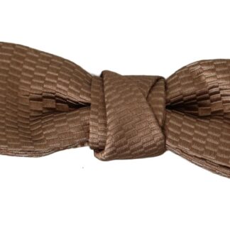 Dolce & Gabbana - Elegant Red Dotted Silk Bow Tie